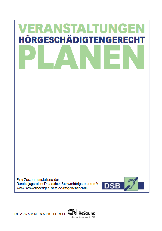 Titelblatt der Broschüre